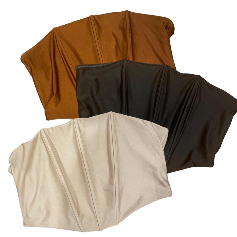 Bundle Of 3 - NWOT Strapless Corset Tops